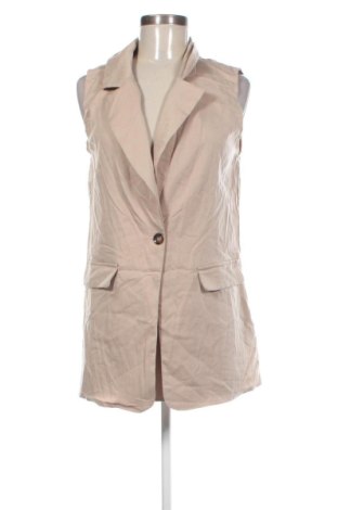Vestă de femei SHEIN, Mărime M, Culoare Bej, Preț 52,99 Lei