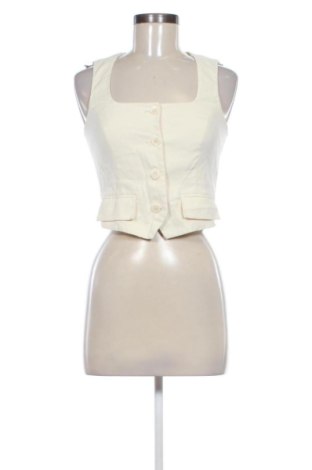 Дамски елек Stradivarius, Размер S, Цвят Екрю, Цена 11,24 €