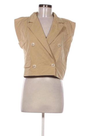 Дамски елек Wiya, Размер M, Цвят Бежов, Цена 32,21 €