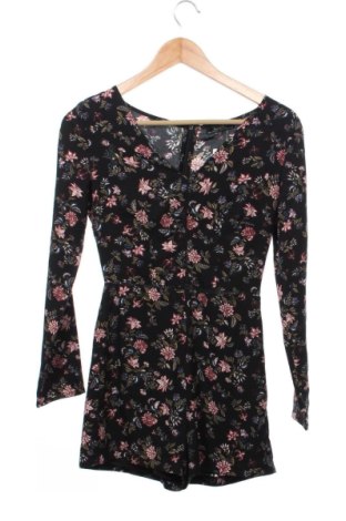 Kurzer Damenoverall Bershka, Größe XXS, Farbe Mehrfarbig, Preis € 10,99