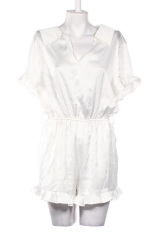 Kurzer Damenoverall By Clara, Größe M, Farbe Ecru, Preis € 7,99