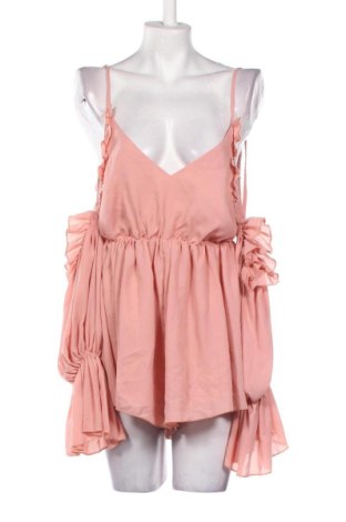 Дамски къс гащеризон SHEIN, Размер XL, Цвят Пепел от рози, Цена 20,45 €