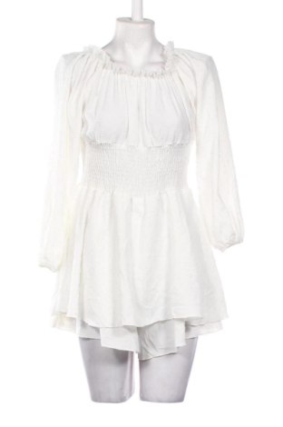 Kurzer Damenoverall Unbranded, Größe M, Farbe Weiß, Preis € 10,99