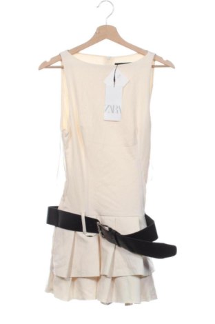 Kurzer Damenoverall Zara, Größe S, Farbe Ecru, Preis 51,99 €
