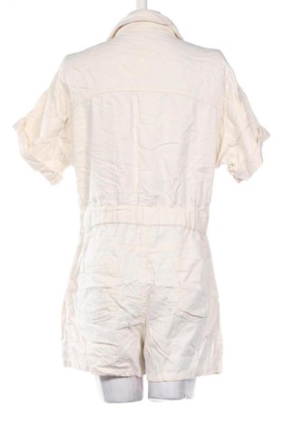 Kurzer Damenoverall Zara, Größe XL, Farbe Ecru, Preis € 22,99
