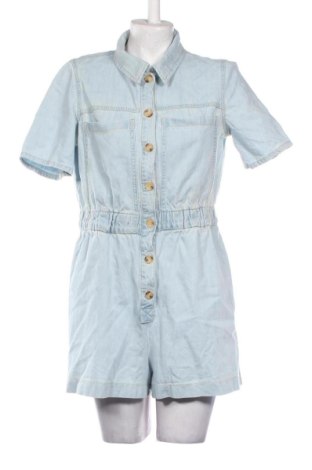 Дамски къс гащеризон Zara, Размер L, Цвят Син, Цена 17,89 €