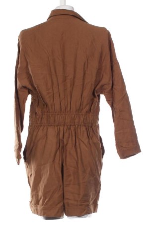 Дамски къс гащеризон Zara, Размер M, Цвят Кафяв, Цена 17,89 €