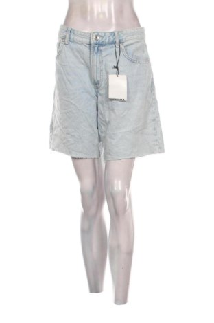 Női rövidnadrág Bershka, Méret L, Szín Kék, Ár 5 629 Ft