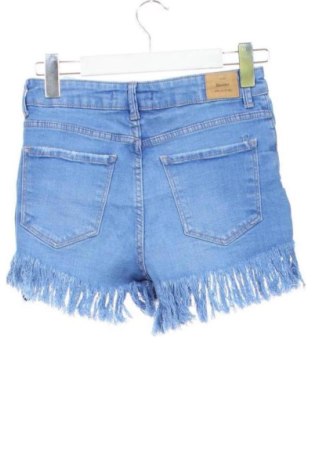 Pantaloni scurți de femei Bershka, Mărime XS, Culoare Albastru, Preț 46,92 Lei