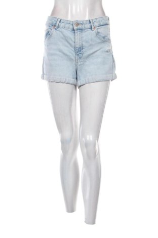 Дамски къс панталон Bershka, Размер M, Цвят Син, Цена 8,06 €