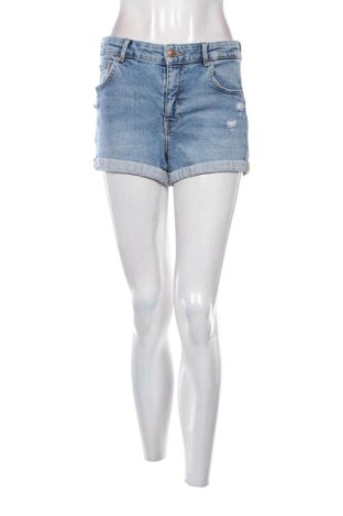 Damskie szorty Bershka, Rozmiar M, Kolor Niebieski, Cena 43,17 zł