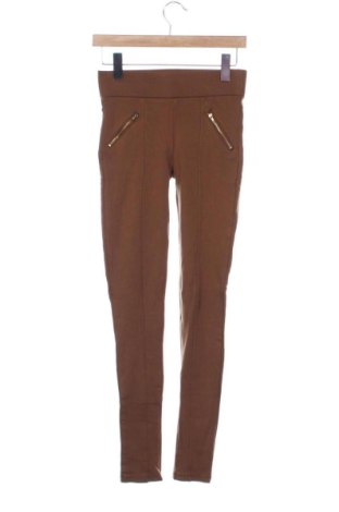 Damskie legginsy Amisu, Rozmiar XS, Kolor Brązowy, Cena 88,63 zł