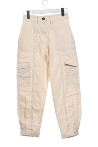 Pantaloni de femei Amisu, Mărime XS, Culoare Ecru, Preț 91,99 Lei
