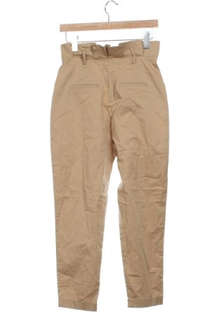 Pantaloni de femei Bershka, Mărime XS, Culoare Bej, Preț 91,99 Lei