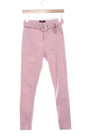 Damskie spodnie Bershka, Rozmiar S, Kolor Popielaty róż, Cena 79,15 zł