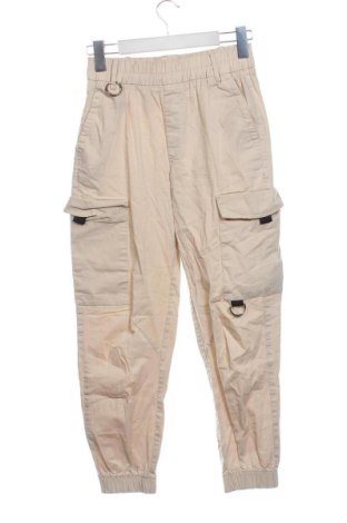 Pantaloni de femei Bershka, Mărime XS, Culoare Bej, Preț 48,99 Lei