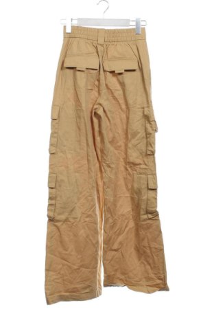 Dámské kalhoty  Bershka, Velikost XXS, Barva Hnědá, Cena  179,00 Kč