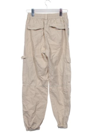 Damskie spodnie Bershka, Rozmiar XS, Kolor Beżowy, Cena 78,99 zł