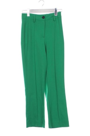 Pantaloni de femei Bershka, Mărime XS, Culoare Verde, Preț 76,99 Lei