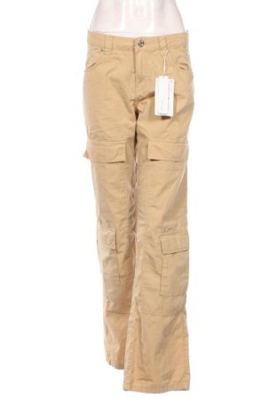 Damenhose Bershka, Größe M, Farbe Beige, Preis € 15,00