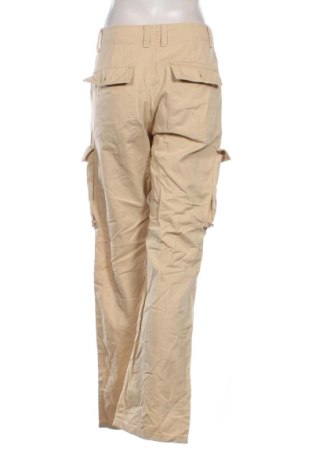 Pantaloni de femei Bershka, Mărime M, Culoare Bej, Preț 91,99 Lei