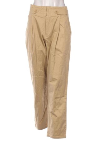 Γυναικείο παντελόνι Bpc Bonprix Collection, Μέγεθος XL, Χρώμα  Μπέζ, Τιμή 14,99 €