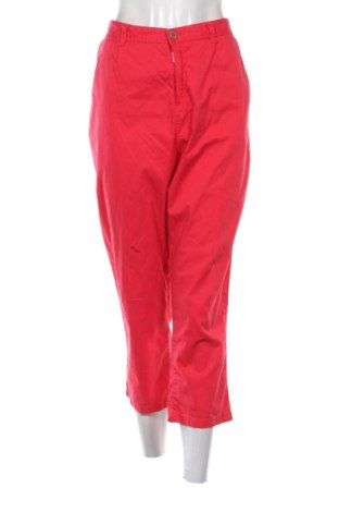 Dámské kalhoty  F&F, Velikost XL, Barva Červená, Cena  426,00 Kč