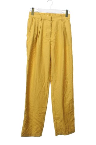 Damskie spodnie H&M, Rozmiar XS, Kolor Żółty, Cena 38,99 zł