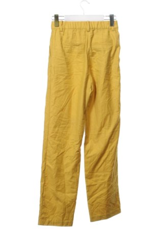 Damskie spodnie H&M, Rozmiar XS, Kolor Żółty, Cena 38,99 zł