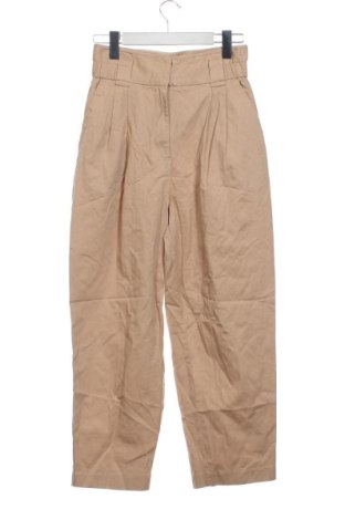 Дамски панталон H&M, Размер XS, Цвят Бежов, Цена 15,33 €