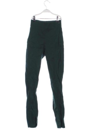 Dámské kalhoty  H&M, Velikost XS, Barva Zelená, Cena  227,00 Kč