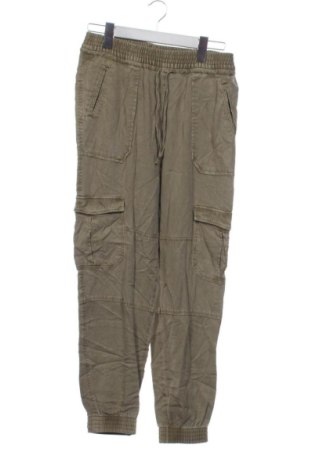 Damskie spodnie H&M, Rozmiar XS, Kolor Zielony, Cena 27,99 zł