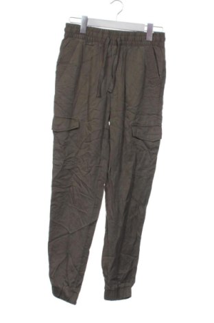 Damskie spodnie H&M, Rozmiar XS, Kolor Zielony, Cena 23,99 zł
