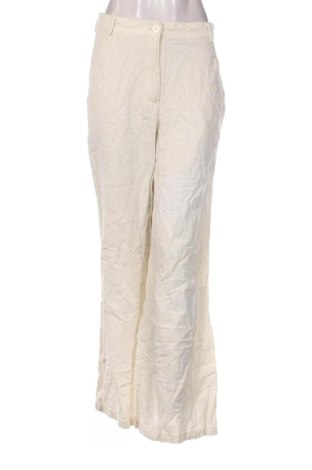 Damskie spodnie Massimo Dutti, Rozmiar M, Kolor ecru, Cena 145,99 zł