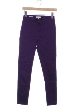 Damskie spodnie Nice & Chic, Rozmiar XS, Kolor Fioletowy, Cena 78,99 zł