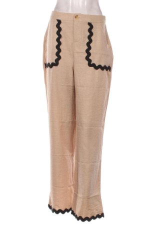 Дамски панталон SHEIN, Размер M, Цвят Бежов, Цена 15,00 €