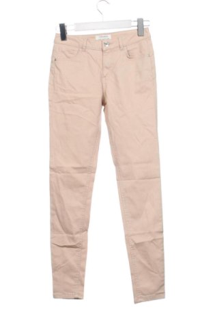 Damskie spodnie Terranova, Rozmiar XS, Kolor Beżowy, Cena 78,99 zł