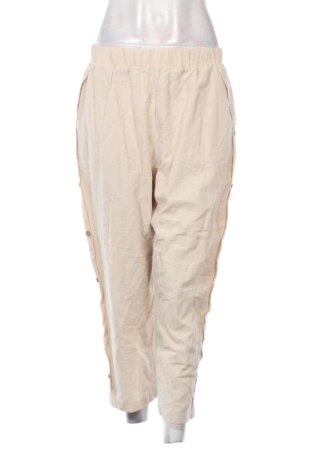 Дамски панталон Unbranded, Размер XL, Цвят Бежов, Цена 15,33 €