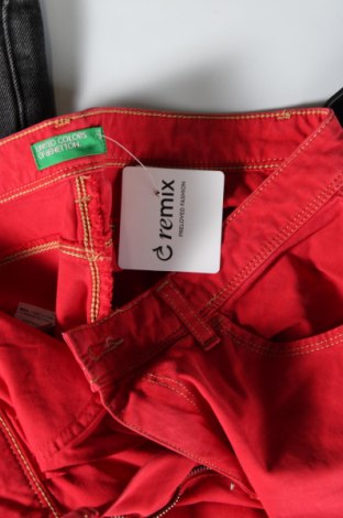 Dámske nohavice United Colors Of Benetton, Veľkosť L, Farba Červená, Cena  13,00 €