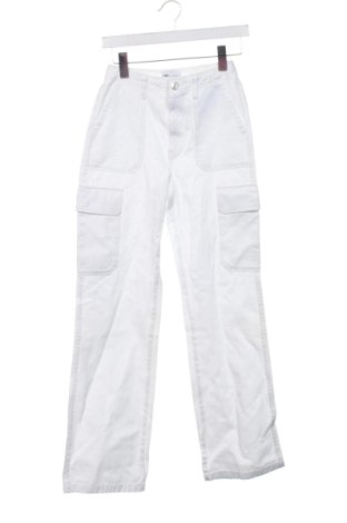 Дамски панталон Zara, Размер XXS, Цвят Бял, Цена 14,31 €