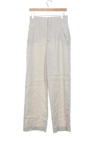 Pantaloni de femei Zara, Mărime XS, Culoare Ecru, Preț 66,99 Lei