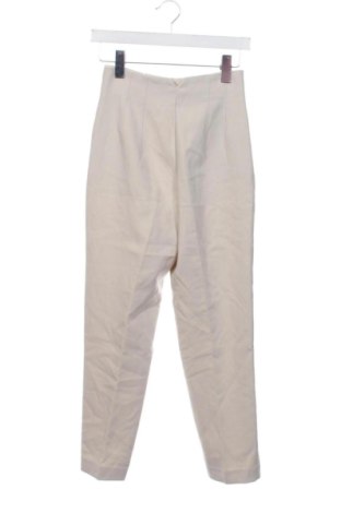 Дамски панталон Zara, Размер XXS, Цвят Екрю, Цена 11,75 €