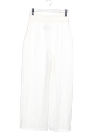 Γυναικείο παντελόνι Zara, Μέγεθος XS, Χρώμα Λευκό, Τιμή 16,99 €