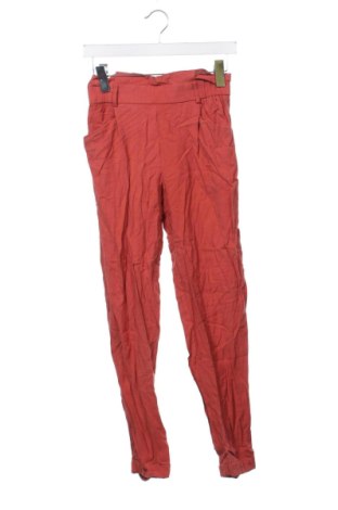 Damskie spodnie Zara, Rozmiar XS, Kolor Czerwony, Cena 48,99 zł