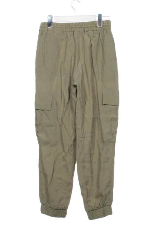 Damskie spodnie Zara, Rozmiar XS, Kolor Zielony, Cena 50,99 zł