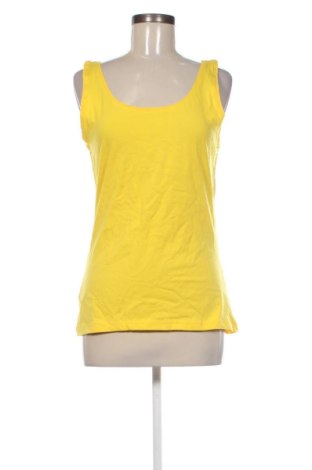 Damska koszulka na ramiączkach Janina, Rozmiar M, Kolor Żółty, Cena 45,99 zł