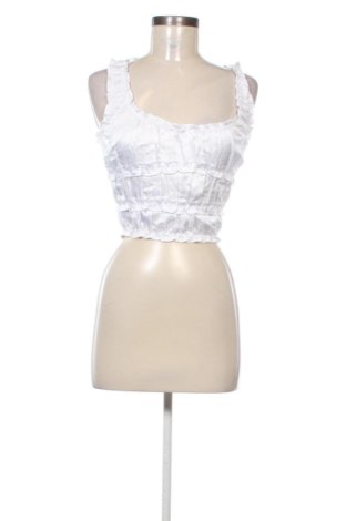 Damska koszulka na ramiączkach Zara, Rozmiar S, Kolor Biały, Cena 30,06 zł