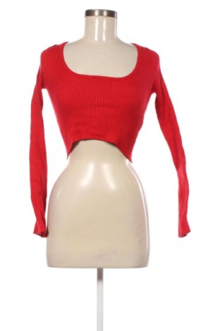 Γυναικείο πουλόβερ Bershka, Μέγεθος S, Χρώμα Κόκκινο, Τιμή 12,99 €