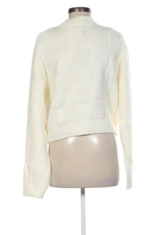 Damski sweter Bershka, Rozmiar L, Kolor ecru, Cena 56,53 zł