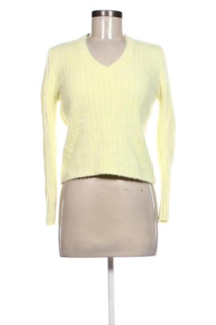 Damski sweter FullaModa, Rozmiar M, Kolor Żółty, Cena 80,38 zł